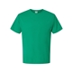 aerial view a rich green grass comfortwash by hanes mens garment - dyed t - shirt, image 1 of 3