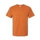 aerial view a texas orange comfortwash by hanes mens garment - dyed t - shirt, image 1 of 3