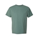 aerial view a cypress green comfortwash by hanes mens garment - dyed t - shirt, image 1 of 3