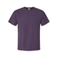 aerial view a grape soda comfortwash by hanes mens garment - dyed t - shirt, image 1 of 3