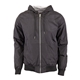a black shaka wear adult windbreaker jacket