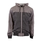 a grey/ black shaka wear adult windbreaker jacket