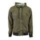 aerial view a olive shaka wear adult windbreaker jacket, image 1 of 2