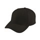 a black augusta sportswear adult adjustable wicking mesh cap