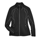aerial view a black north end - womens gravity performance fleece jacket, image 1 of 7