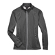 aerial view a carbon heather north end - womens gravity performance fleece jacket, image 1 of 7