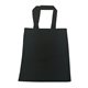 a black oad cotton canvas small tote