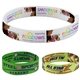 a group of wrist twist 3/4 stretchy elastic dye sublimation wristbands - photoimage (r) full color imprint