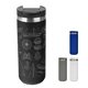 a group of 18 oz full laser sienna stainless steel bottle