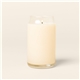 aerial view a clear re - usable can glass scented candle, image 1 of 4
