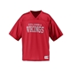 a red augusta sportswear stadium replica jersey