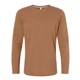 aerial view a coyote brown lat mens fine jersey long - sleeve, image 1 of 3