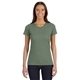 aerial view a asparagus econscious ladies eco blend t - shirt, image 1 of 3