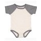 aerial view a nat hth/ gran ht rabbit skins infant baseball bodysuit, image 1 of 3