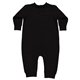 aerial view a black rabbit skins infant fleece one - piece bodysuit, image 1 of 3