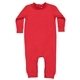 aerial view a red rabbit skins infant fleece one - piece bodysuit, image 1 of 3