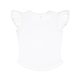 aerial view a white rabbit skins toddler flutter sleeve t - shirt, image 1 of 2