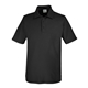 aerial view a black core365 - mens fusion chromasoft(tm) pique polo, image 1 of 5