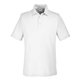 aerial view a white core365 - mens fusion chromasoft(tm) pique polo, image 1 of 5