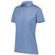 a columbia blue augusta sportswear ladies vital polo