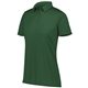 a dark green augusta sportswear ladies vital polo