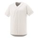 a white/ white augusta sportswear youth slugger jersey