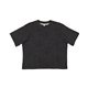 aerial view a black leopard lat ladies boxy t - shirt, image 1 of 2