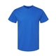 aerial view a royal gildan unisex softstyle midweight t - shirt, image 1 of 3