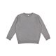 aerial view a granite heather lat youth elevated fleece crew, image 1 of 2
