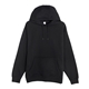 aerial view a black lane seven unisex premium pullover hooded sweatshirt, image 1 of 5