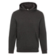 aerial view a charcoal heather lane seven unisex premium pullover hooded sweatshirt, image 1 of 5