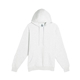 aerial view a oatmeal heather lane seven unisex premium pullover hooded sweatshirt, image 1 of 2