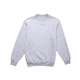aerial view a heather grey lane seven unisex premium crewneck sweatshirt, image 1 of 3