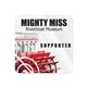 a group of square sticker round corners 3 x 3 clear poly permanent adhesive back digital