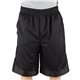 aerial view a black shaka wear adult mesh short, image 1 of 2