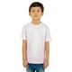 aerial view a pink shaka wear youth active short - sleeve t - shirt, image 1 of 3