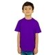 aerial view a purple shaka wear youth active short - sleeve t - shirt, image 1 of 3