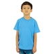 aerial view a sky blue shaka wear - youth active t - shirt, image 1 of 3