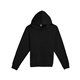 aerial view a black lane seven youth premium pullover hooded sweatshirt, image 1 of 5