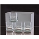 aerial view a clear 11 oz executive old fashion - set of 4, image 1 of 2