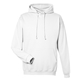 aerial view a arctic white awdis college hooded sweatshirt, image 1 of 4