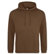 aerial view a caramel toffee awdis college hooded sweatshirt, image 1 of 2