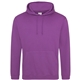 aerial view a magenta magic awdis college hooded sweatshirt, image 1 of 2