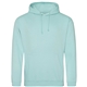aerial view a peppermint awdis college hooded sweatshirt, image 1 of 2