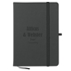 aerial view a black rpet journal notebook, image 2 of 4