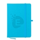 aerial view a light blue rpet journal notebook, image 2 of 4