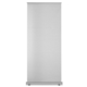 a white import 33.5 retractable banner