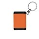 aerial view a orange cob flashlight keychain, image 1 of 4