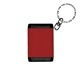 aerial view a red cob flashlight keychain, image 1 of 4