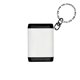 aerial view a white cob flashlight keychain, image 1 of 4